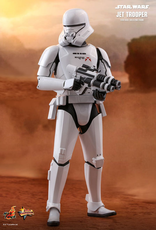 Star Wars - Jet Trooper - White Thigh Armor
