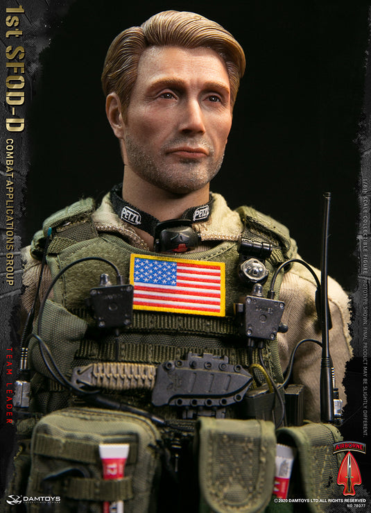 SFOD-D Team Leader - Slap Charges w/Woodland Drop Leg Pouch