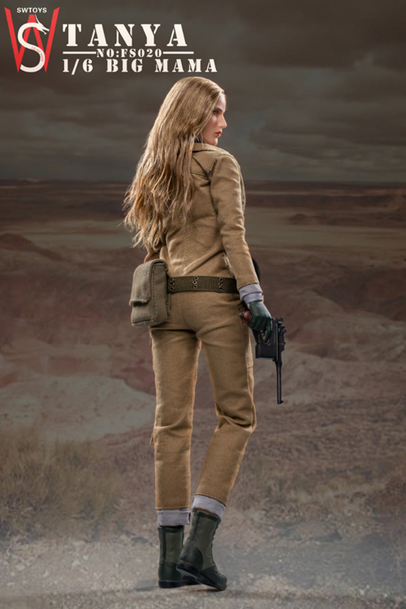 Load image into Gallery viewer, WWII - Big Mama - Tanya - Dark Green &amp; Grey Gloved Hand Set
