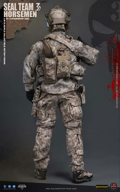 Load image into Gallery viewer, US Seal Team 3 Horsemen - Desert Digital Cap w/Patch
