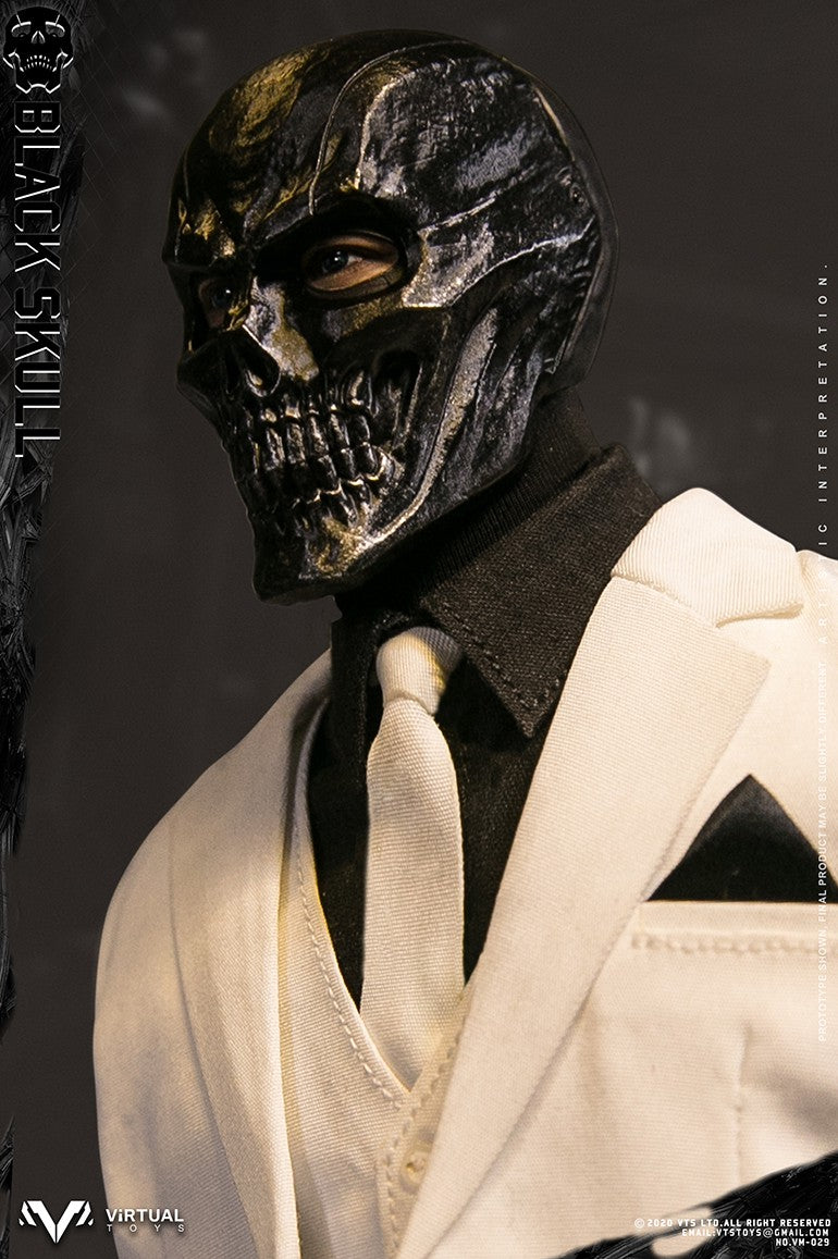 Load image into Gallery viewer, Supervillain Black Skull - MINT IN BOX
