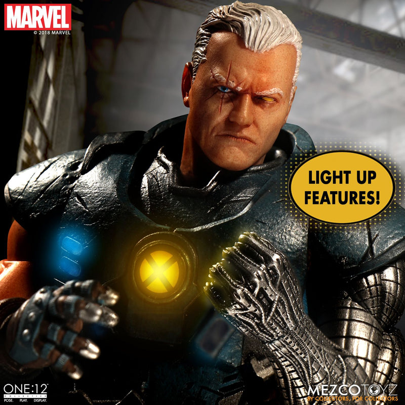 Load image into Gallery viewer, 1/12 - Cable - Male Expression Head Sculpt
