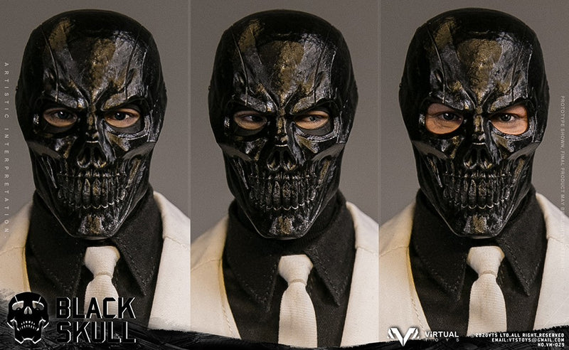 Load image into Gallery viewer, Supervillain Black Skull - MINT IN BOX

