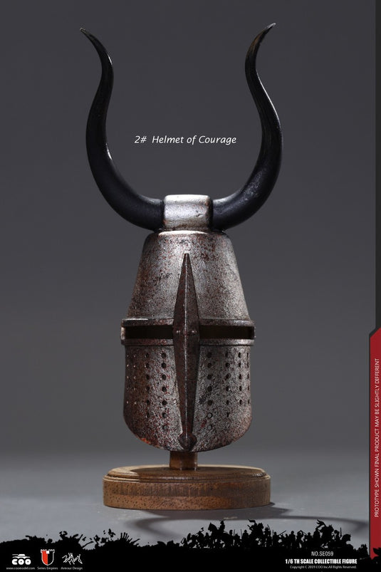 Jihad Helmets - Die-Cast Alloy Metal Helmet Of Courage
