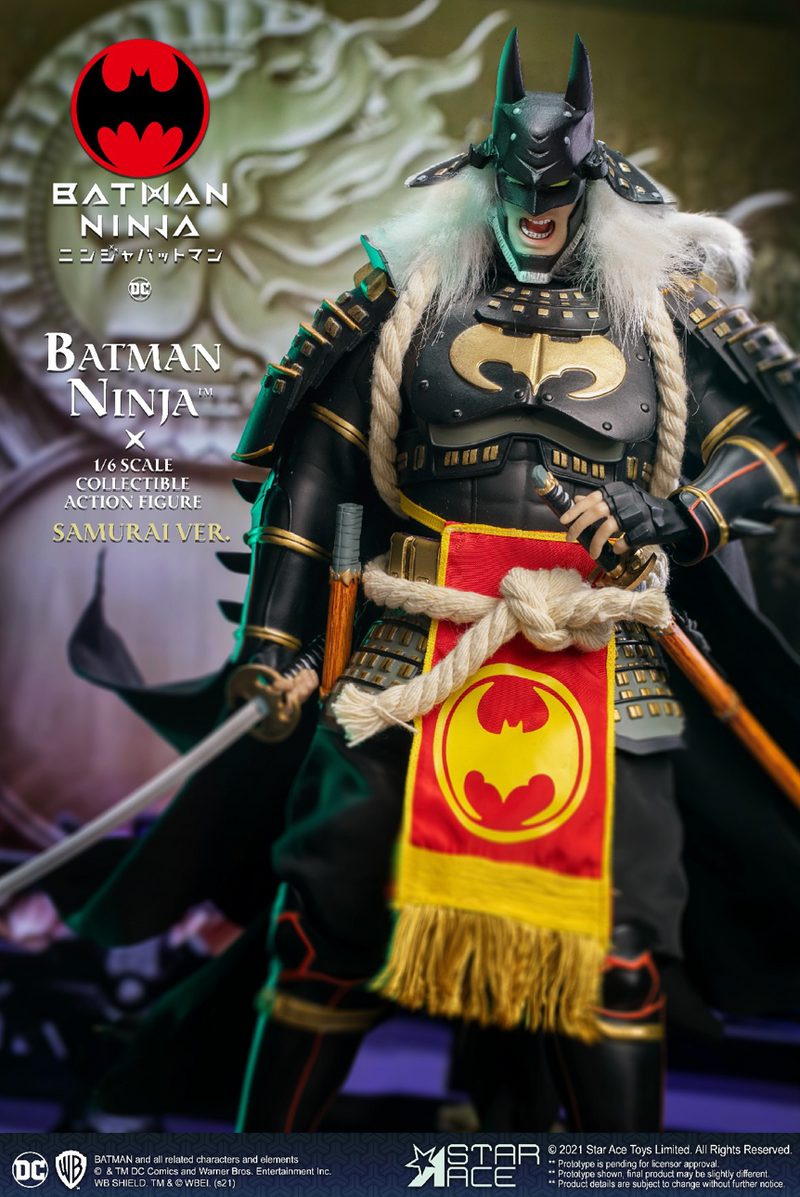 Load image into Gallery viewer, Ninja Batman Deluxe Version with Samurai Horse - MINT IN BOX
