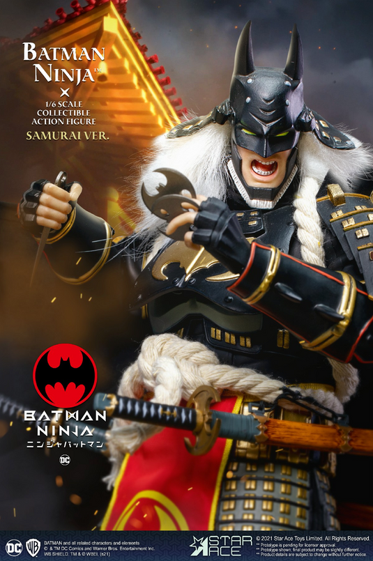 Ninja Batman Deluxe Version with Samurai Horse - MINT IN BOX