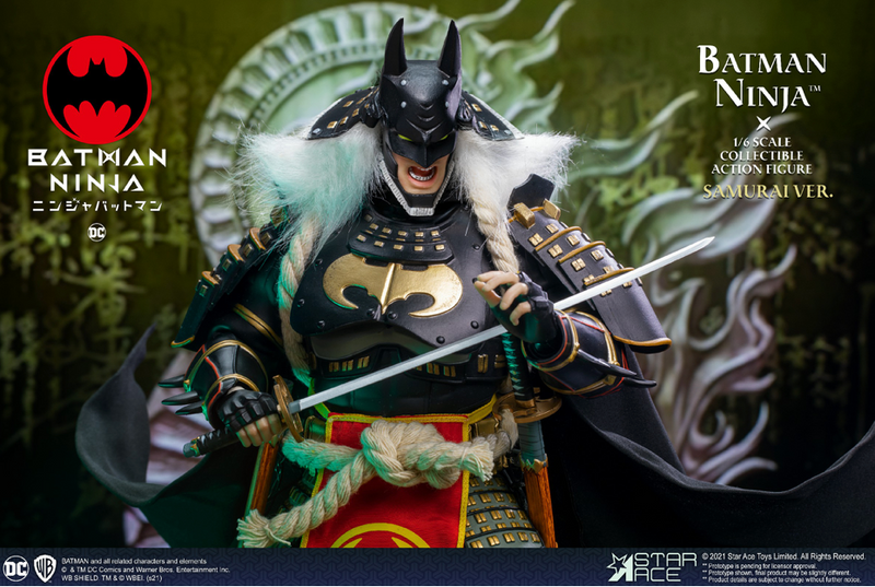 Load image into Gallery viewer, Ninja Batman Deluxe Version with Samurai Horse - MINT IN BOX
