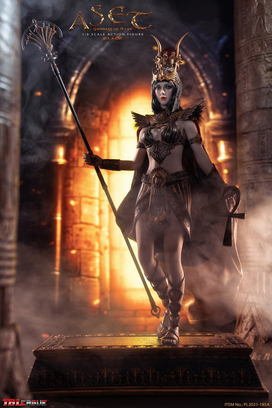 Aset Goddess Of Magic - Black Female Chest Armor