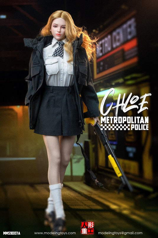 Metropolitan Police Chloe - Black & Yellow Shotgun w/Sling