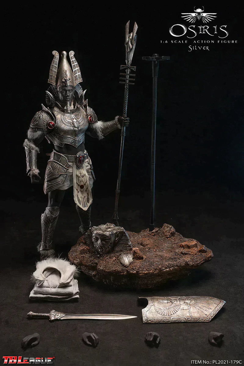 Load image into Gallery viewer, Osiris - Silver Ver. - Sword w/Shield
