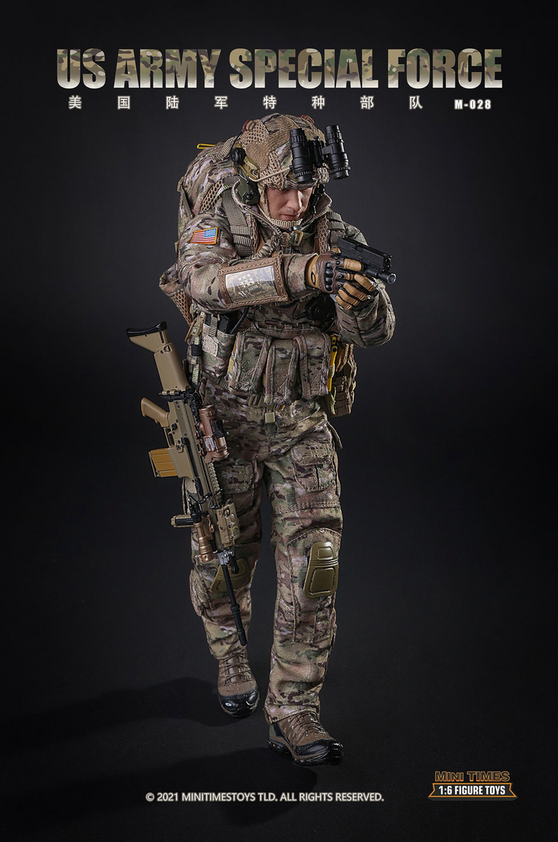 Load image into Gallery viewer, U.S. Army Special Forces - Pistol w/Multicam Holster

