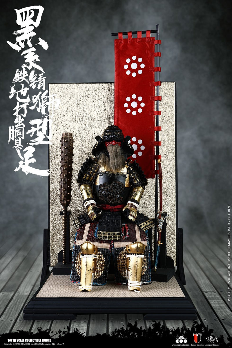 Load image into Gallery viewer, Black Lion Armor - Legendary Version w/Garuda Display Scene - MINT IN BOX
