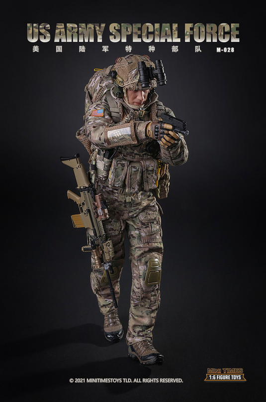 U.S. Army Special Forces - Multicam MOLLE Combat Vest w/Pouch Set