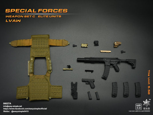 Weapon Set C Elite Units LVAW Version A - MINT IN BOX