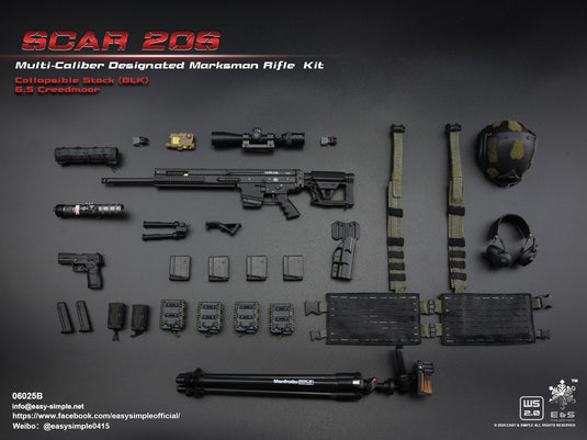 SCAR 20S Multi Caliber DMR Complete Set - MINT IN BOX