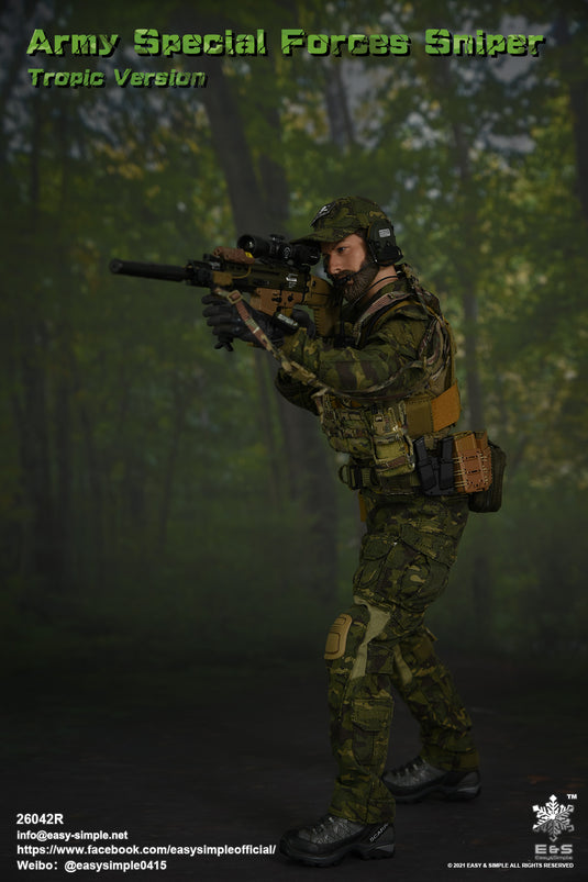 Special Forces Sniper - Tan 7.62 Suppressor