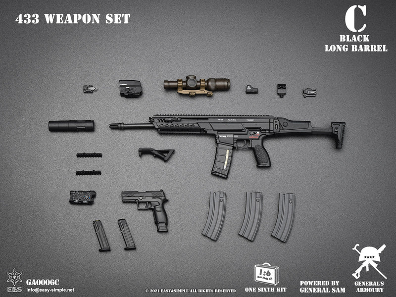Load image into Gallery viewer, 433 Weapon Set Version C - MINT IN BOX
