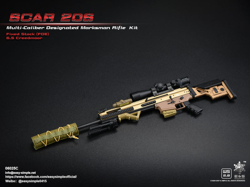 Load image into Gallery viewer, SCAR 20S Multi Caliber DMR Complete Set - MINT IN BOX
