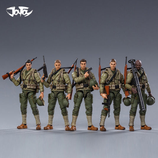 1/18 - WWII US Marine Corps - Male Figure Set Type 2