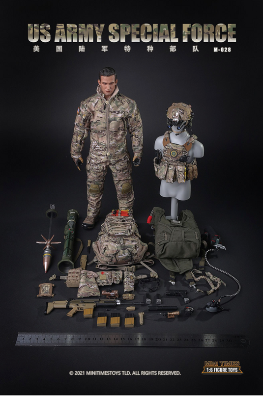 U.S. Army Special Forces - Male Head Sculpt