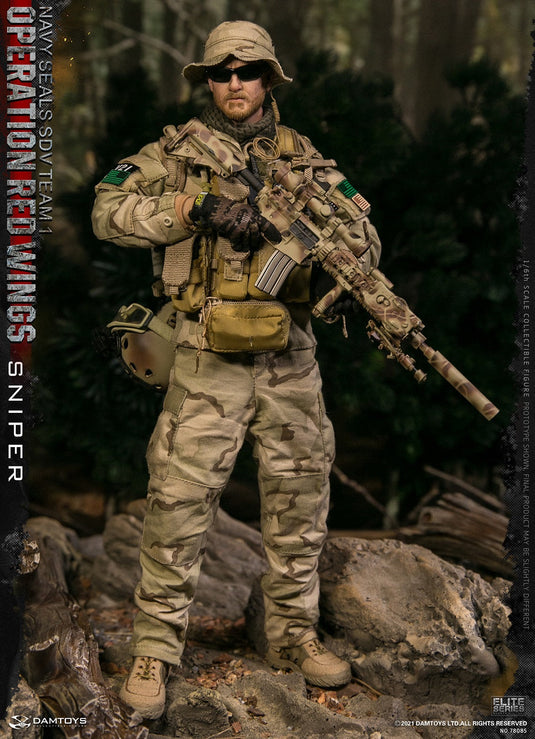 Operation Red Wings Sniper - Black Glasses