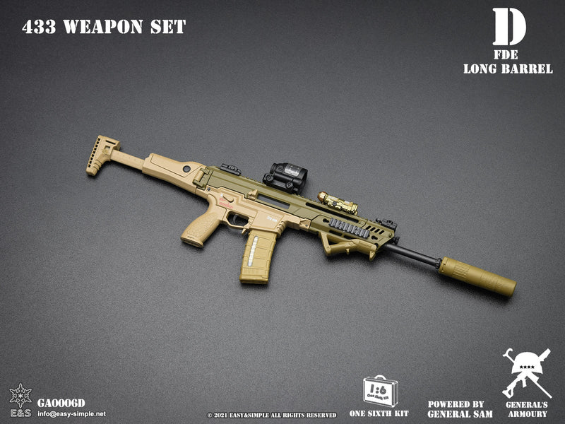 Load image into Gallery viewer, 433 Weapon Set Version D - MINT IN BOX
