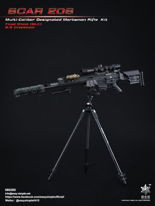 SCAR 20S Multi Caliber DMR Set D - MINT IN BOX
