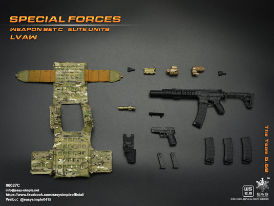 Weapon Set C Elite Units LVAW Version C - MINT IN BOX