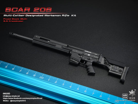 SCAR 20S Multi Caliber DMR Set D - MINT IN BOX