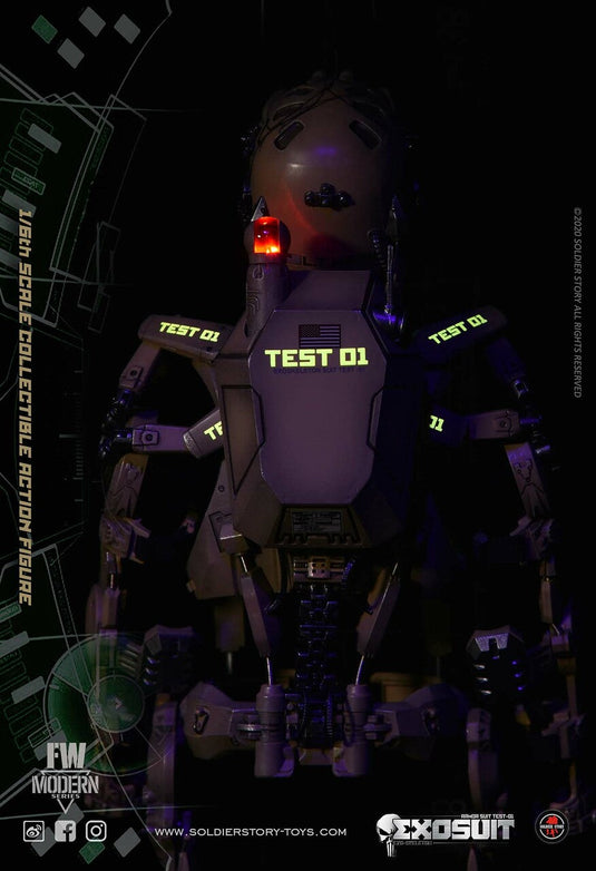 EXO-Skeleton Armor Suit "TEST-01" - MINT IN BOX
