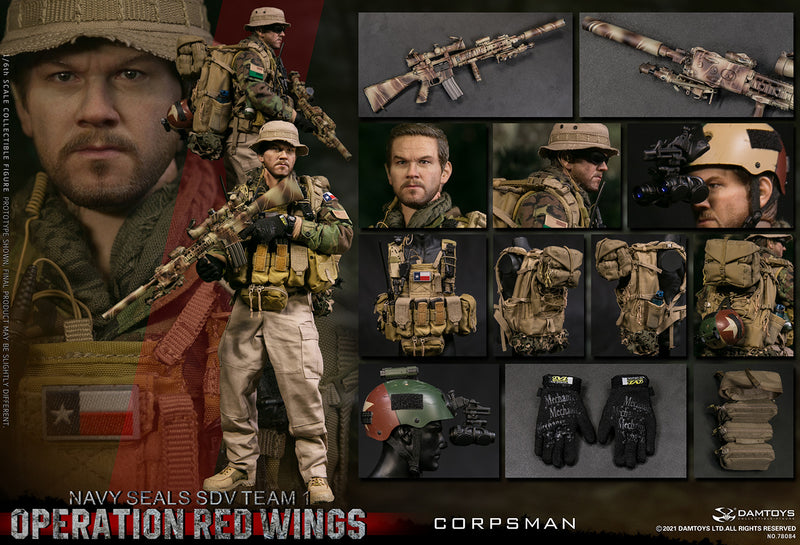 Load image into Gallery viewer, Operation Red Wings Corpsman - Male Base Body w/Head Sculpt

