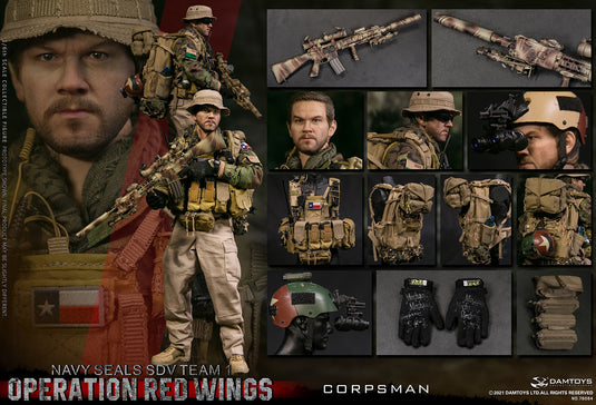 Operation Red Wings Corpsman - Male Base Body w/Head Sculpt