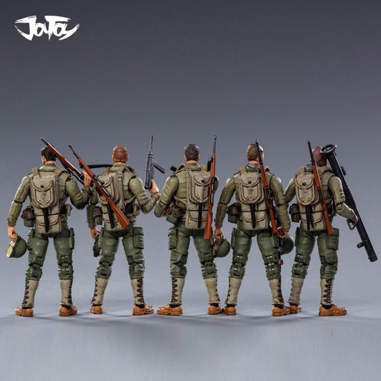 USMC フィギュア 1/18 - WWII US Marine Corps - Male Figure Set Type 2