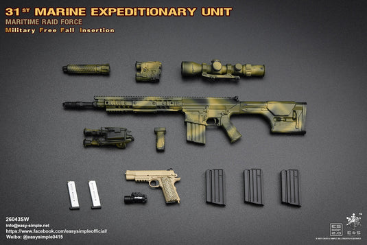 31st & 26th Marine Expeditionary Unit Maritime Raid Force MFF Combo Pack - MINT IN BOX