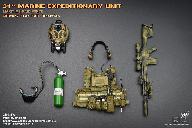 Load image into Gallery viewer, 31st Marine Exp. Unit MRF MFF Woodland Ver. - MINT IN BOX
