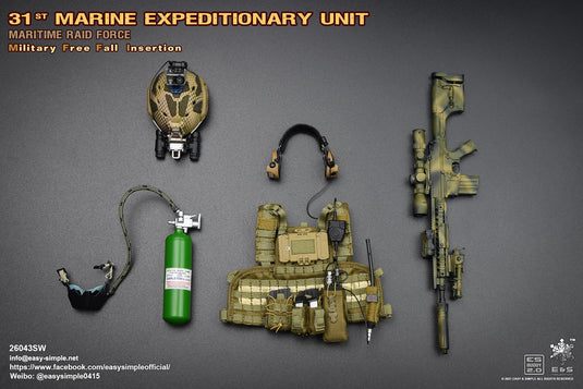 31st & 26th Marine Expeditionary Unit Maritime Raid Force MFF Combo Pack - MINT IN BOX