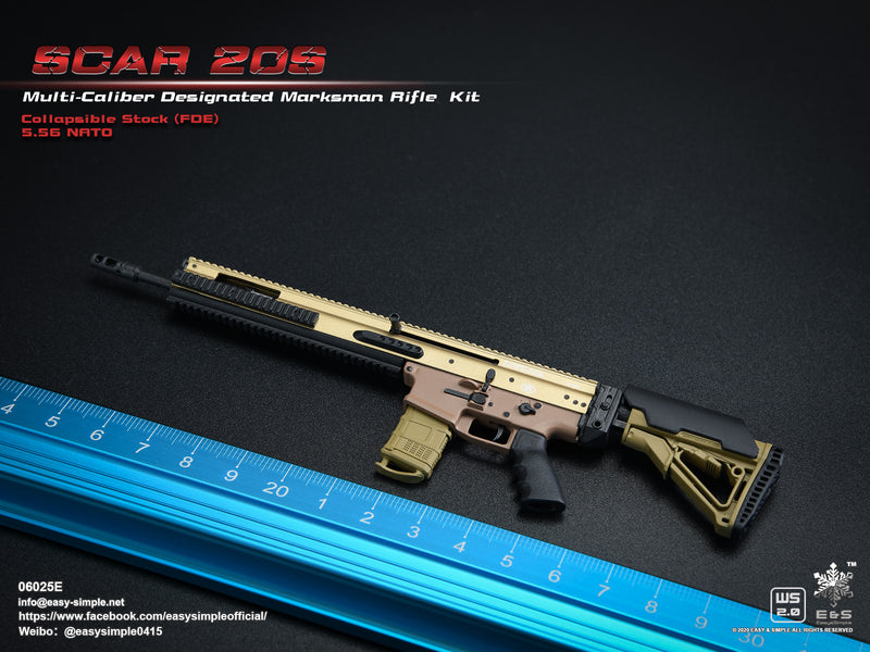 Load image into Gallery viewer, SCAR 20S Multi Caliber DMR Set E - MINT IN BOX
