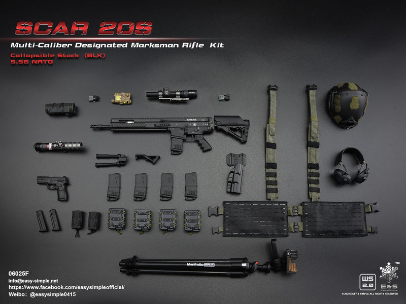 Load image into Gallery viewer, SCAR 20S Multi Caliber DMR Complete Set - MINT IN BOX
