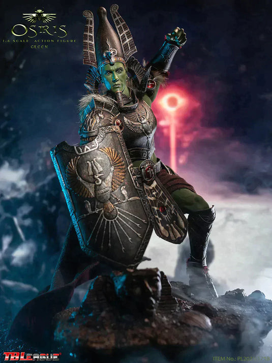 Osiris - Green Ver. - Thigh Armor w/Belt