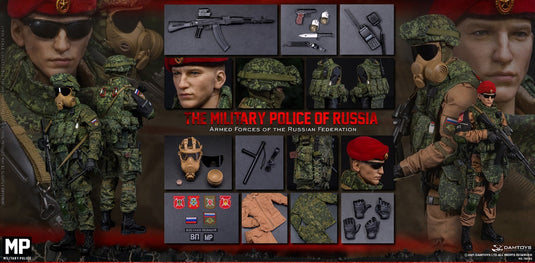 Military Police Of Russia - EMR Camo MOLLE Grenade Pouches w/Grenades