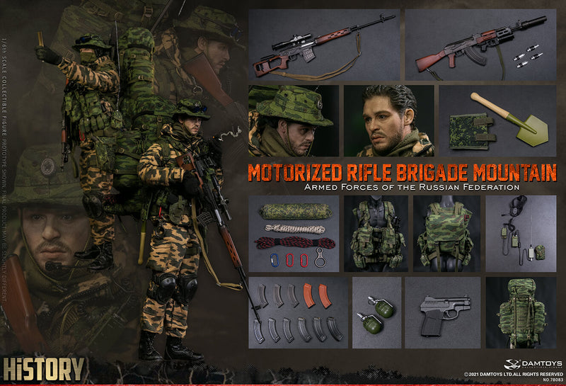 Load image into Gallery viewer, Russian Motorized Rifle Brigade - Mountain Flora Camo Combat Uniform
