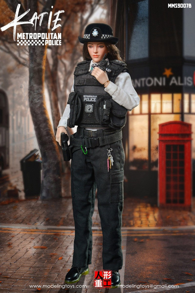 Load image into Gallery viewer, Metropolitan Police Katie - Female Brunette Head Sculpt
