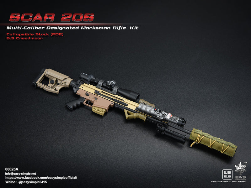 Load image into Gallery viewer, SCAR 20S Multi Caliber DMR Set A - MINT IN BOX
