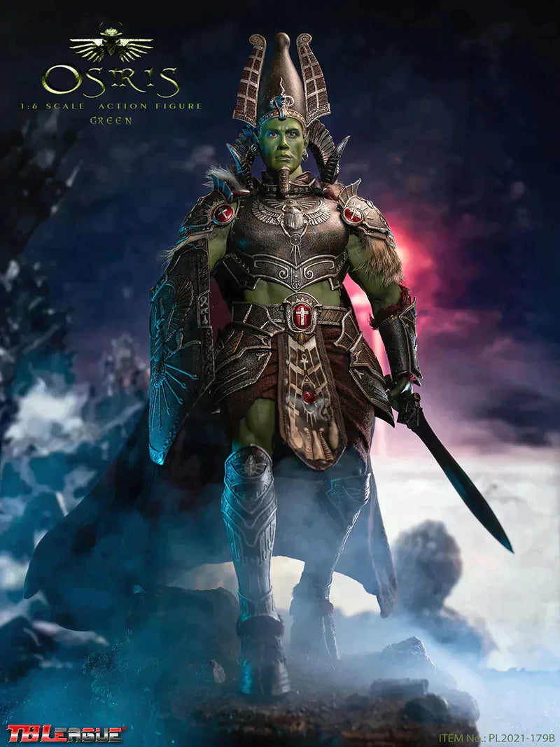 Load image into Gallery viewer, Osiris - Green Ver. - Leg Armor w/Red Sleeves
