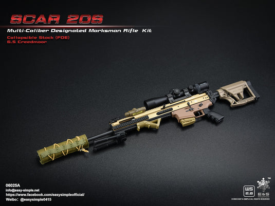 SCAR 20S Multi Caliber DMR Set A - MINT IN BOX