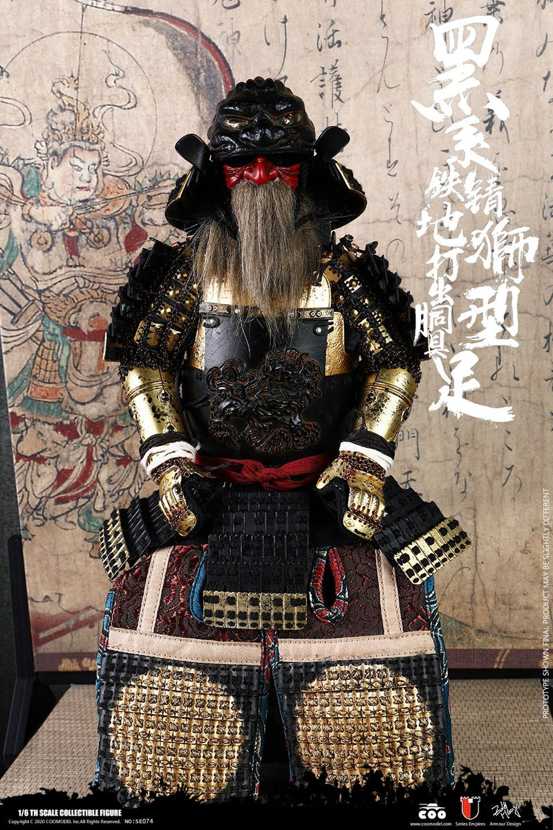 Load image into Gallery viewer, Black Lion Armor - Legendary Version w/Garuda Display Scene - MINT IN BOX
