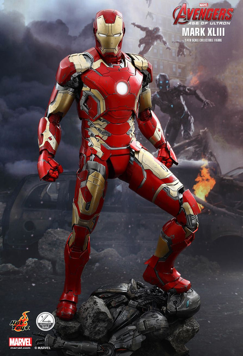 Load image into Gallery viewer, 1/4 - Avengers Age Of Ultron - Iron Man Mark XLIII - MIOB (Read Desc)
