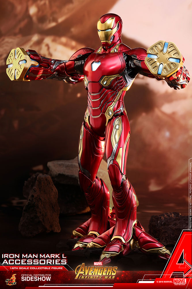 Load image into Gallery viewer, Diecast Iron Man Mark L w/Special Edition Accessory Set - MINT IN BOX
