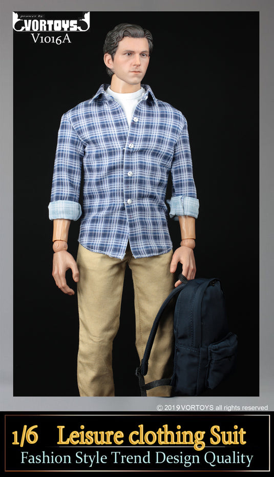 Parker Field Trip - Chinos - Blue Backpack