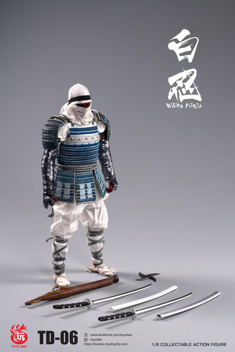 Load image into Gallery viewer, White Ninja - Metal Katana Sword w/White Sheath
